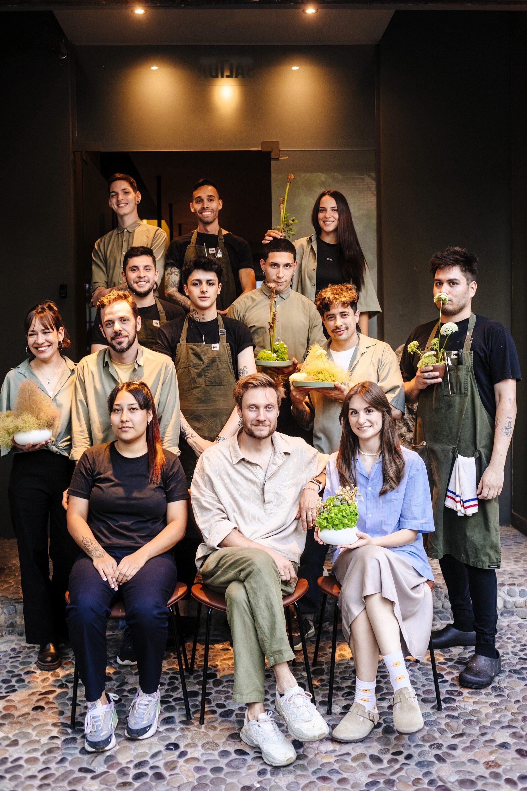 Equipo del restaurante MUSGO en Buenos Aires, cocina de autor y excelencia gastronómica